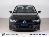 Usata VW Golf VIII Life 110 CV (80 kW) 2022 Nero Berlina