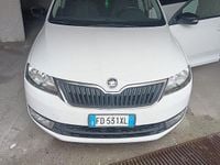 Usata Skoda Rapid 105 CV (77 kW) 2016 Bianco Utilitaria