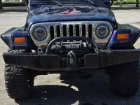 Usata Jeep Wrangler 184 CV (135 kW) 1998 Blu/azzurro SUV
