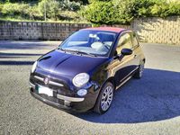 Usata Fiat 500 Lounge 69 CV (50 kW) 2015 Viola Cabrio