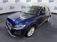 Usata VW T-Roc Advance 150 CV (110 kW) 2020 Blu/azzurro SUV
