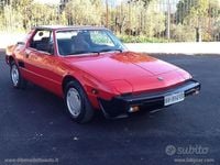 Usata Fiat X 1/9 85 CV (62 kW) 1985 Rosso Cabrio
