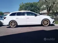 Usata Seat Leon FR 184 CV (135 kW) 2017 Bianco Station wagon