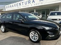 Usata Seat Leon 110 CV (80 kW) 2022 Nero Station wagon