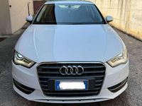 Usata Audi A3 Ambition 105 CV (77 kW) 2013 Bianco Berlina