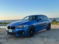 Usata BMW 116 M Sport 116 CV (85 kW) 2019 Blu Utilitaria