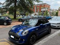 Usata Mini Cooper Cabriolet 136 CV (100 kW) 2019 Blu/azzurro Cabrio