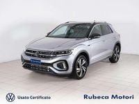 Usata VW T-Roc R-line 110 CV (80 kW) 2022 Argento SUV