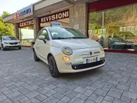 Usata Fiat 500 75 CV (55 kW) 2009 Bianco perlato Cabrio
