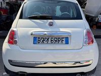 Usata Fiat 500 Lounge 69 CV (50 kW) 2009 Bianco Cabrio