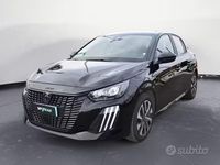 Usata Peugeot 208 Active 75 CV (55 kW) 2024 Nero Utilitaria