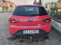 Usata Seat Leon FR 150 CV (110 kW) 2013 Rosso Berlina