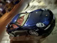 Usata Porsche 997 325 CV (239 kW) 2005 Blu/azzurro Cabrio