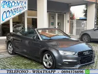 Usata Audi A3 Cabriolet S-Line 150 CV (110 kW) 2015 Grigio Cabrio