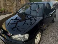 Usata Peugeot 106 118 CV (86 kW) 2002 Nero Utilitaria
