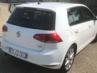 Usata VW Golf VII 110 CV (80 kW) 2017 Bianco Berlina