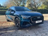 Usata Audi Q8 Sport 286 CV (210 kW) 2020 Blu firmamento SUV