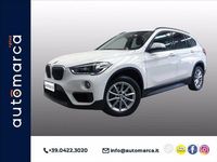 Usata BMW X1 192 CV (141 kW) 2018 Bianco pastello SUV