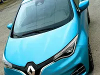 Usata Renault Zoe Intens 50 kW (69 CV) 2021 Blu Utilitaria