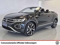Usata VW T-Roc Cabriolet Style 150 CV (110 kW) 2024 Nero perla Cabrio