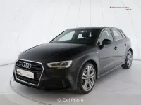 Usata Audi A3 Admired 116 CV (85 kW) 2020 Nero brillante Berlina