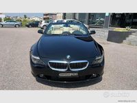 Usata BMW 650 Cabriolet Efficient Dynamics 367 CV (269 kW) 2006 Nero Cabrio