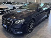Usata Mercedes E220 Premium Plus 194 CV (142 kW) 2018 Blu/azzurro Coupé