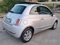 Usata Fiat 500 75 CV (55 kW) 2009 Grigio Utilitaria