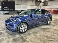 Usata Tesla Model Y Long Range AWD 258 kW (351 CV) 2022 Deep blue metallic SUV