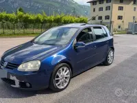 Usata VW Golf IV Sportline 140 CV (102 kW) 2005 Blu Berlina