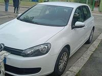 Usata VW Golf VI 80 CV (58 kW) 2011 Bianco Utilitaria
