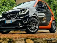 Usata Smart ForTwo Cabrio 90 CV (66 kW) 2016 Nero Cabrio