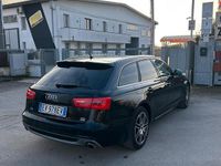 Usata Audi A6 S-Line 204 CV (150 kW) 2014 Nero Station wagon