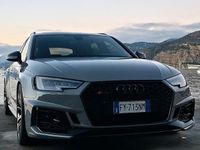 Usata Audi RS4 Exclusive 450 CV (330 kW) 2018 Grigio Station wagon