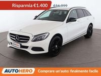Usata Mercedes C220 170 CV (125 kW) 2016 Bianco Station wagon