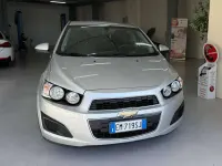 Usata Chevrolet Aveo LT 75 CV (55 kW) 2012 Argento Berlina