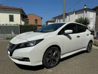 Usata Nissan Leaf Tekna 89 kW (122 CV) 2021 Bianco Utilitaria