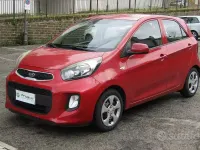 Usata Kia Picanto Active 66 CV (48 kW) 2016 Rosso Utilitaria