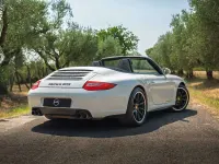 Usata Porsche 997 408 CV (300 kW) 2011 B4 bianco carrara Cabrio