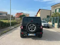 Usata Jeep Wrangler Unlimited Sahara 200 CV (147 kW) 2020 Nero SUV