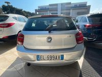 Usata BMW 116 Sport Line 135 CV (99 kW) 2012 Argento Utilitaria