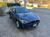 Usata BMW 118 Sport Line 143 CV (105 kW) 2014 Blu Utilitaria