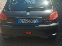 Usata Peugeot 206 68 CV (50 kW) 2004 Nero Berlina