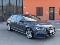 Usata Audi A3 Sport 190 CV (139 kW) 2019 Grigio Berlina