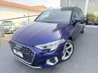 Usata Audi A3 S-Line 116 CV (85 kW) 2022 Bluazzurro Berlina