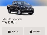 Usata Ford Ranger XLT 170 CV (125 kW) 2021 Blu/azzurro Pick-up