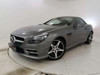 Usata Mercedes SLK250 AMG 250 CV (183 kW) 2011 Grigio scuro Cabrio