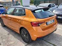 Usata Skoda Fabia Style 95 CV (69 kW) 2022 Arancione Utilitaria