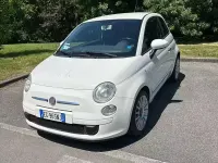 Usata Fiat 500C 85 CV (62 kW) 2011 Bianco Cabrio