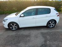 Usata Peugeot 308 Allure 120 CV (88 kW) 2017 Bianco Berlina